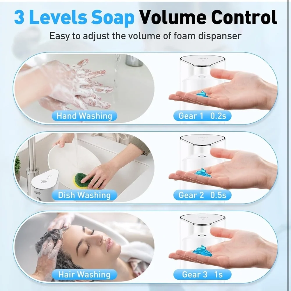 Automatic White Soap Dispenser